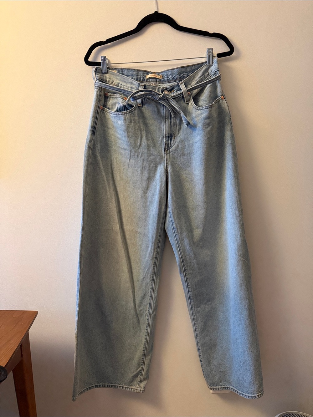 Levi’s XL Straight Jeans with Tie Belt